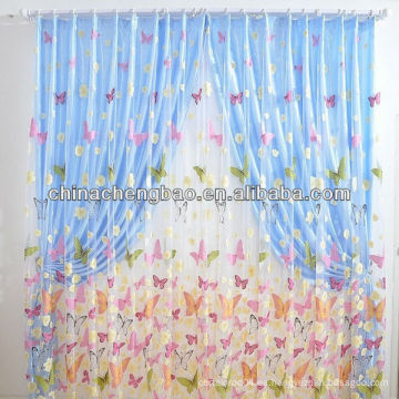 Cortinas de encaje de mariposa